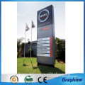 Auto outdoor advertising pylon board